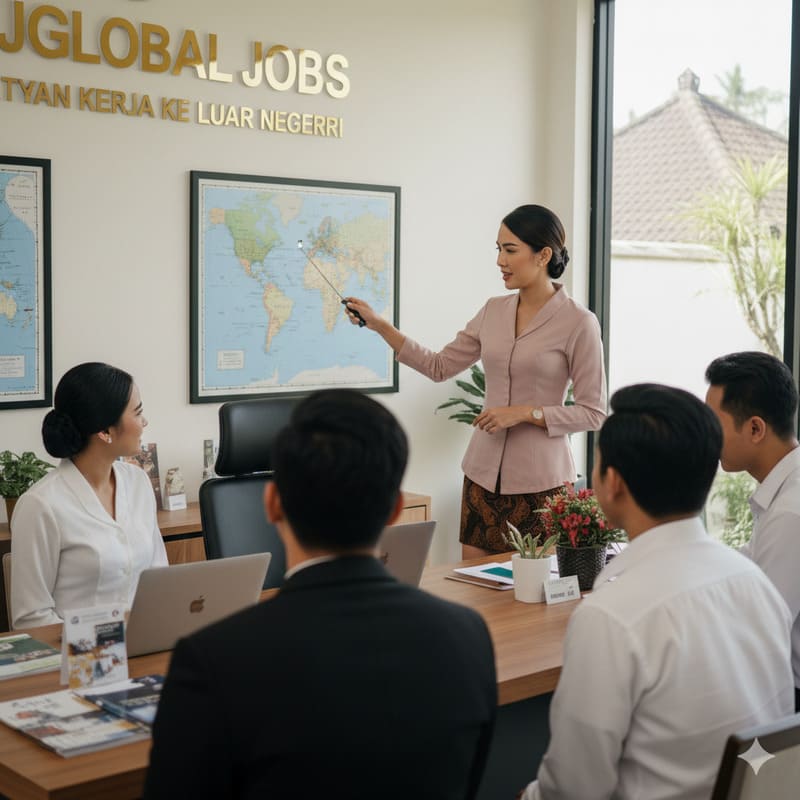 Negara Tujuan Kerja di Luar Negeri dari Agen Resmi di Bali