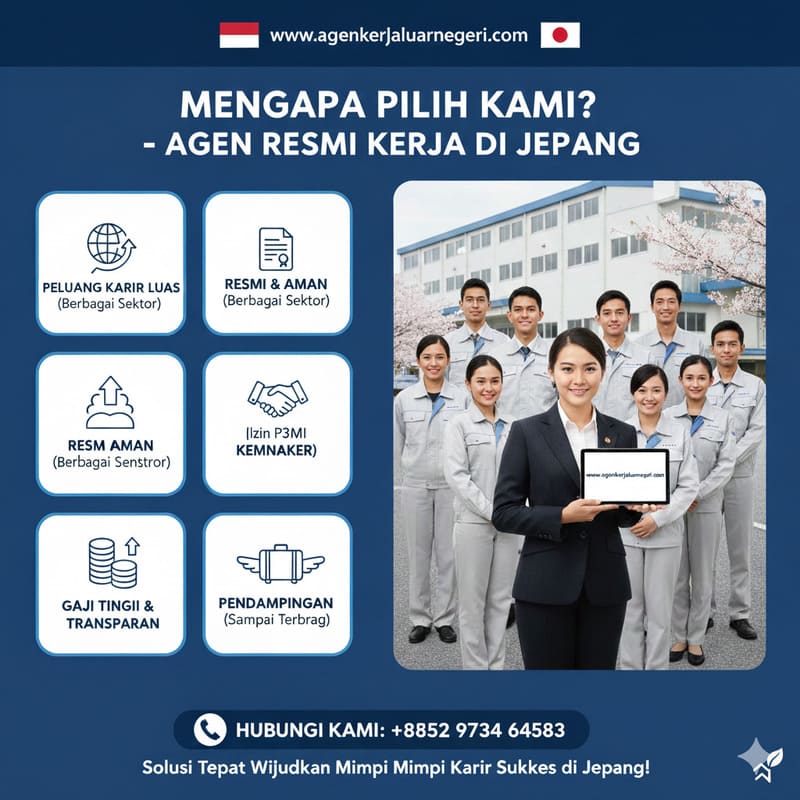 Agen Penyalur Tenaga Kerja Ke Jepang Resmi