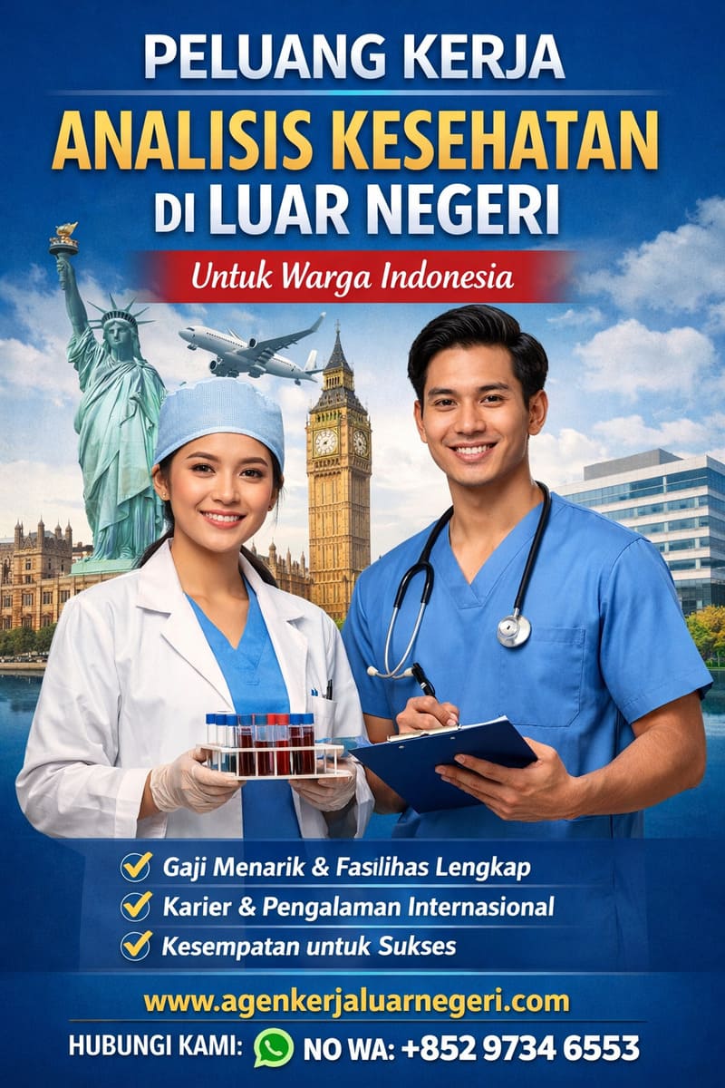 Peluang Kerja Analisis Kesehatan di Luar Negeri
