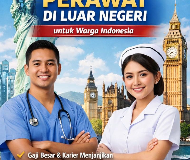 Peluang Kerja Perawat di Luar Negeri: Syarat, Gaji & Negara Tujuan