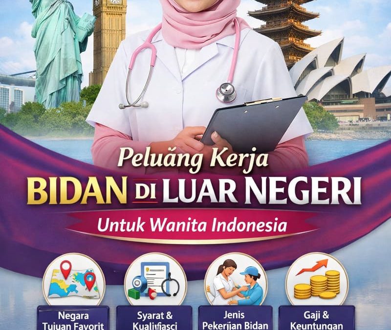 Peluang Kerja Bidan di Luar Negeri: Syarat, Gaji & Prosedur